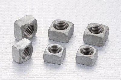 SQUARE NUT , ZINC, HDG