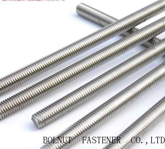 THREAD ROD, B7 , ZINC, HDG