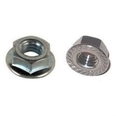 FLANGE NUT,ZINC , HDG